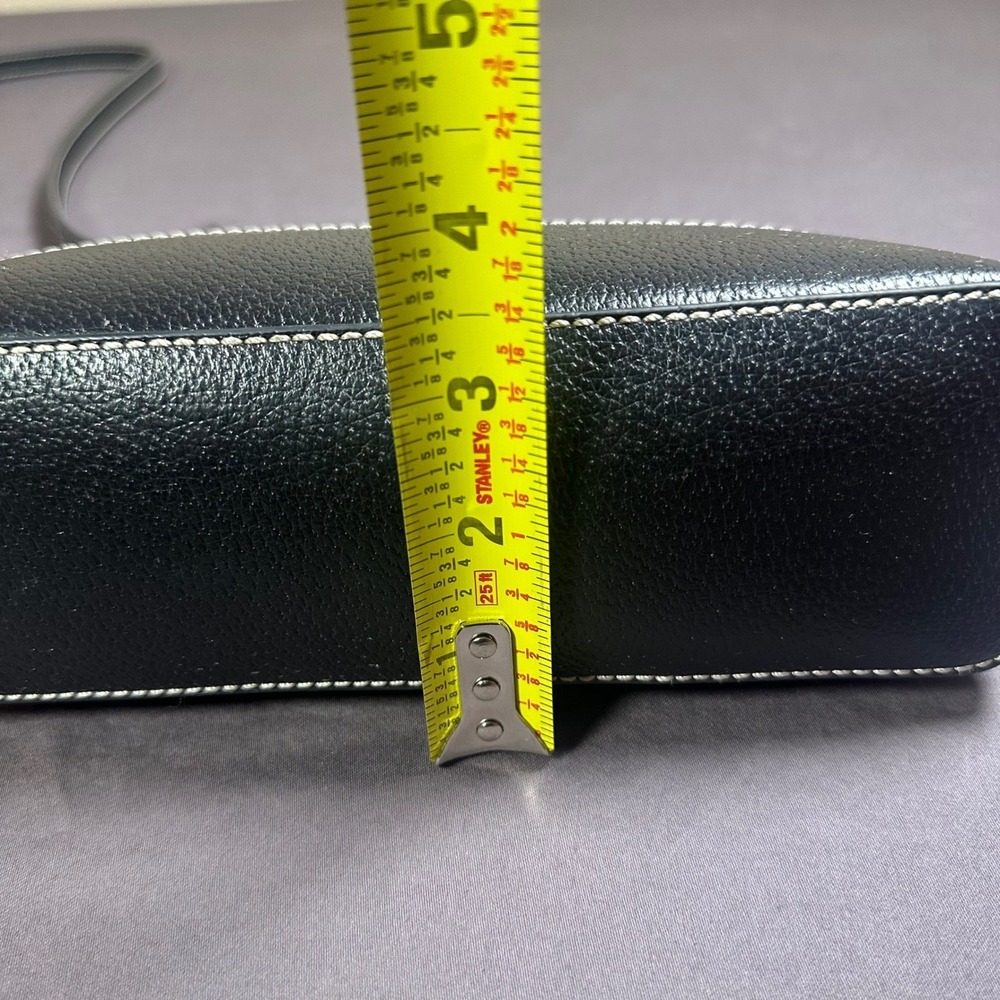 Kate Spade New York Berkeley Lane Hanna Cream Black Leather Crossbody Purse Bag‎ - Picture 10 of 16